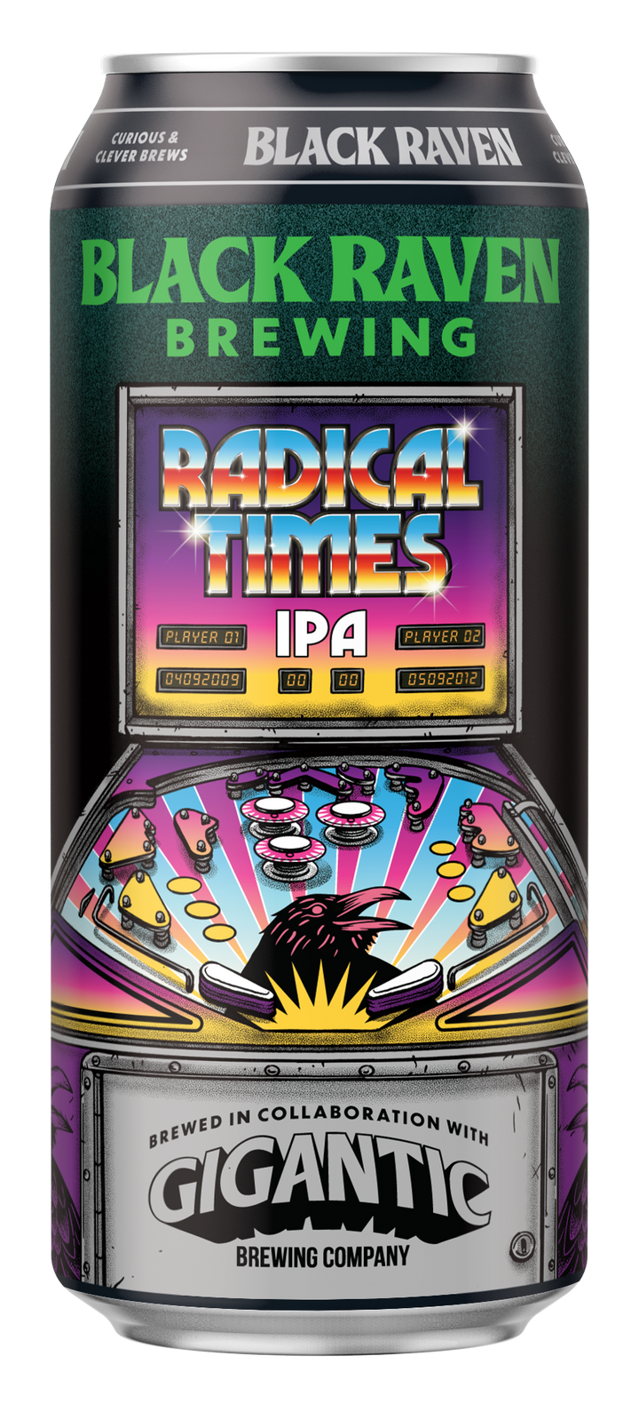 Black Raven X Gigantic Brewing Radical Times IPA