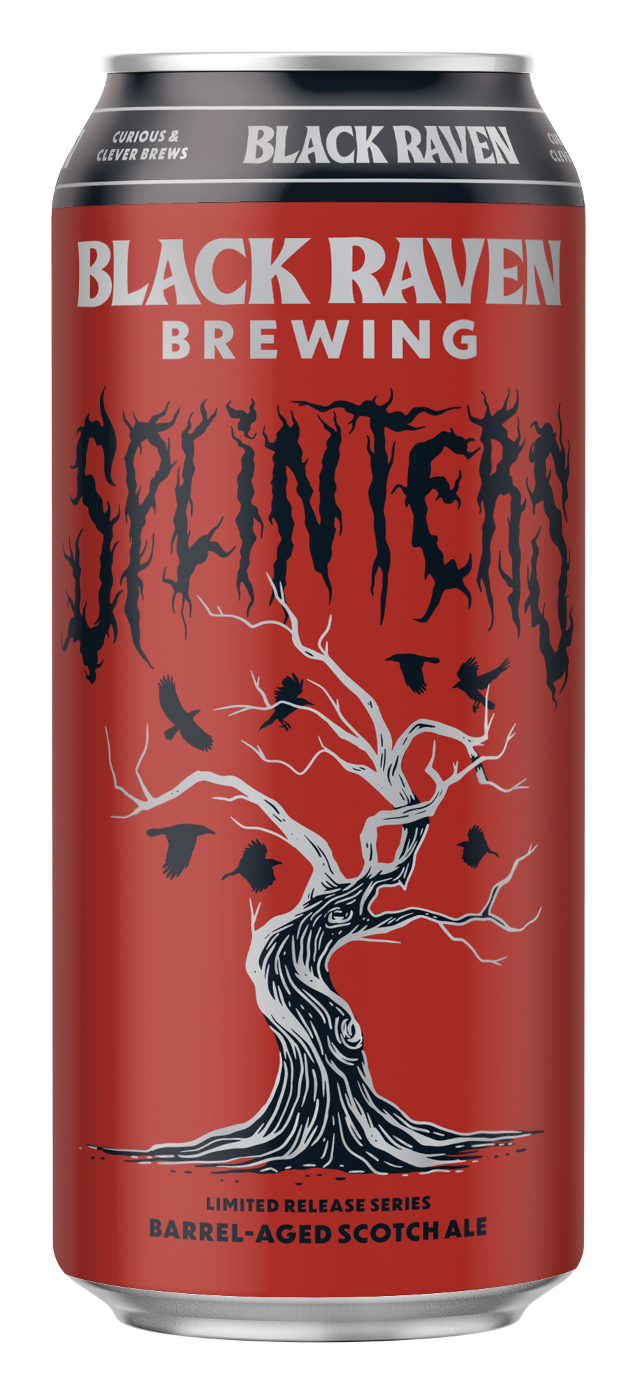 Splinters BarrelAged Scotch Ale Black Raven Brewing Co.