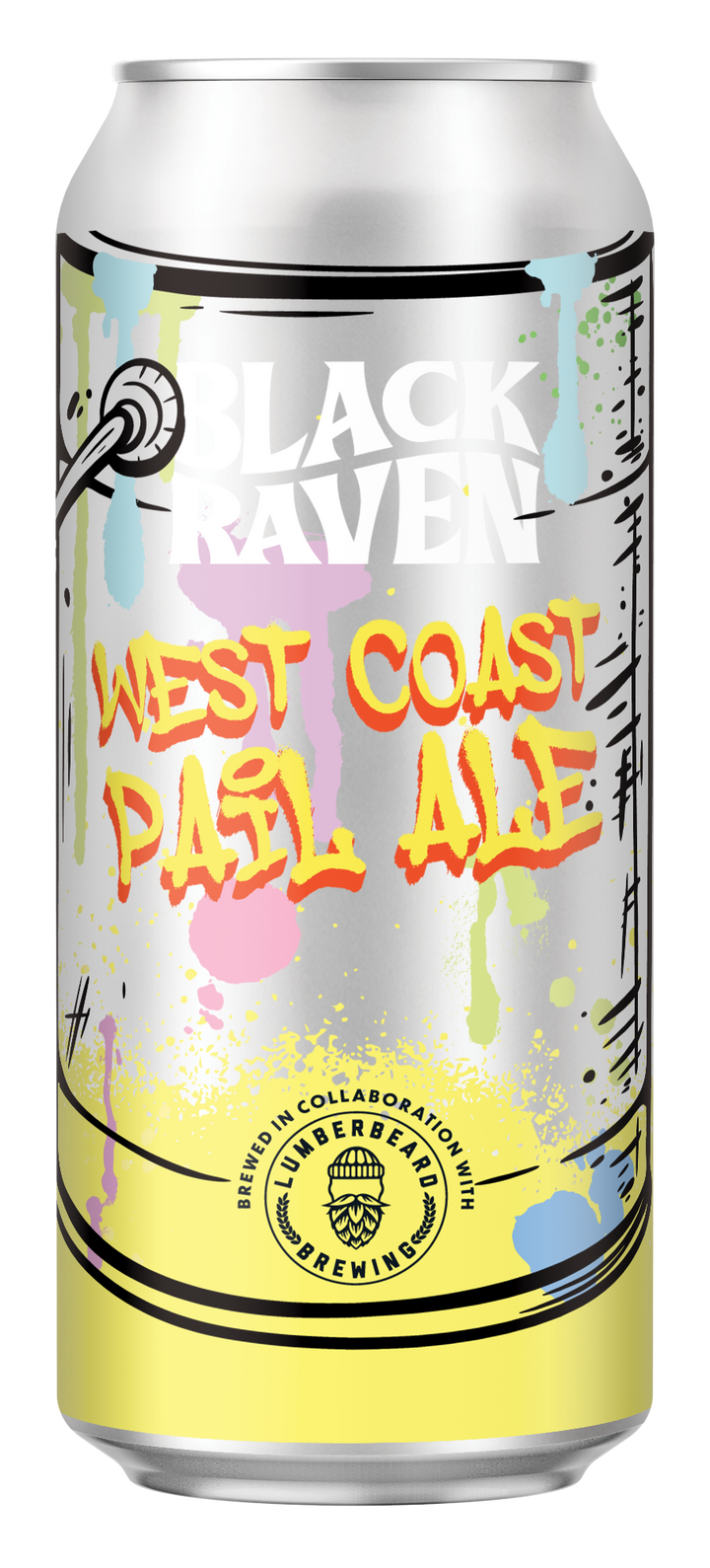 Black Raven X Lumberbeard Brewing West Coast Pail Ale