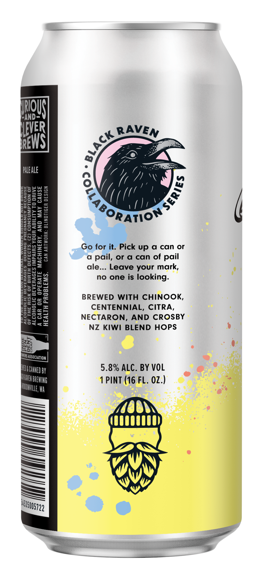 Black Raven X Lumberbeard Brewing West Coast Pail Ale