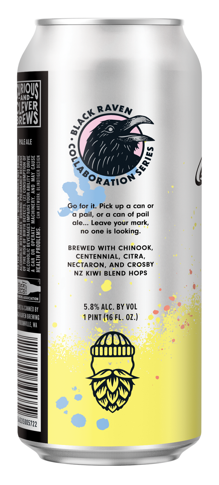 Black Raven X Lumberbeard Brewing West Coast Pail Ale