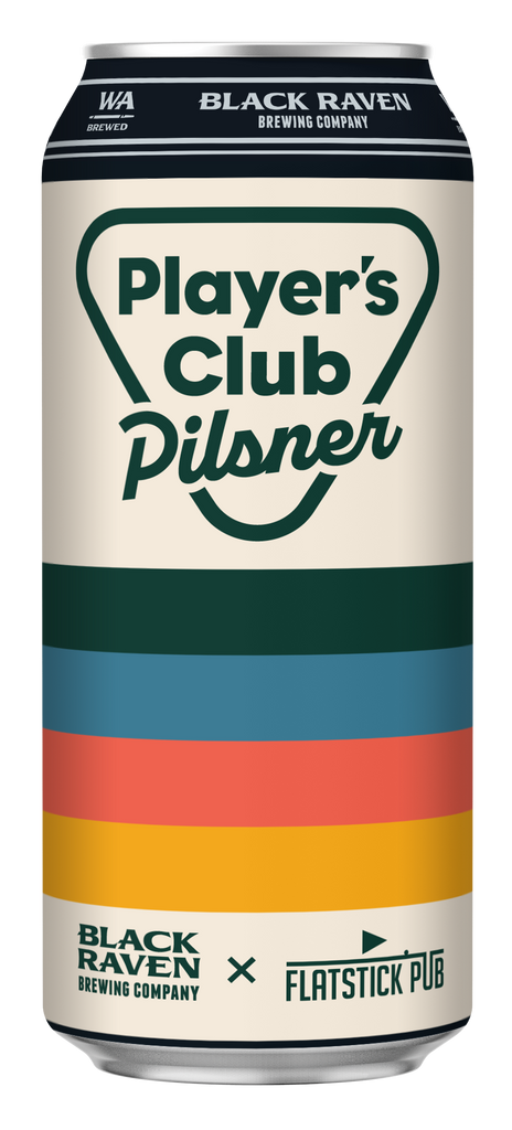 Flatstick Pub Players Club Pilsner – Black Raven Brewing Co.